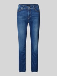 Slim Fit Jeans mit verkürztem Schnitt Modell 'PIPER' von Cambio Blau - 8