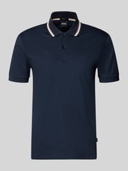 Koszulka polo z czystej bawełny, krój slim fit, model 'PENROSE' od BOSS - 20