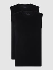 Tanktop mit Stretch-Anteil im 2er-Pack  von Schiesser Grau / Schwarz - 9