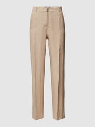 Anzughose aus Leinen Modell 'Andreis' von Weekend Max Mara Beige - 46