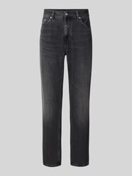 Jeansy o kroju tapered fit z czystej bawełny od Tommy Hilfiger - 44