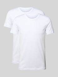 Slim fit T-shirt met ronde hals, model 'Daily Comfort' van Falke - 10