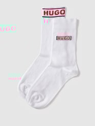Slim fit mid rise jeans met stretch  van HUGO Wit - 4