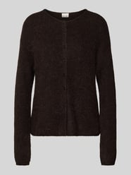 Gebreid jack met ronde hals, model 'KAMARA' van ICHI - 40