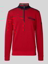 Sweatshirt mit Stehkragen Modell 'Selanik' von bugatti - 25