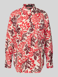 Regular Fit Bluse im Allover-Look Modell 'JULIA' von MANGO - 35
