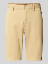 Slim Fit Chinoshorts aus Baumwoll-Mix Modell 'SCANTON' von Tommy Jeans Beige - 46