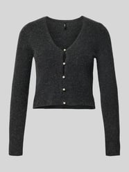 Slim Fit Strickjacke aus Rippstrick Modell 'RICA LIFE' von Only - 28