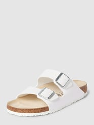 Sandalen mit Label-Detail  Modell 'ARIZONA' von Birkenstock Weiß - 18