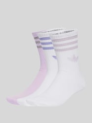 Skarpety z mieszanki bawełny w zestawie 3 szt. od adidas Originals - 3