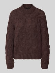 Regular Fit Pullover mit Rundhalsausschnitt Modell 'MAYBE' von VERO MODA - 43