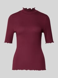 T-shirt met 1/2-mouwen van Rich & Royal Bordeaux - 2