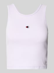 Fitted Fit Crop Top mit Label-Stitching von CHAMPION - 23