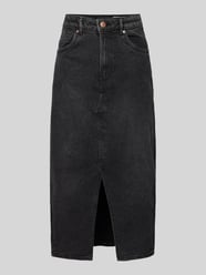 Midi-Jeansrock aus Baumwoll-Mix Modell 'VERI' von Vero Moda - 6