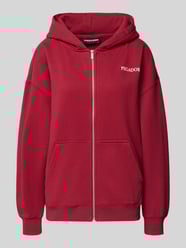 Oversized Sweatjacke mit Kapuze Modell 'LANCY' von Pegador Bordeaux - 43