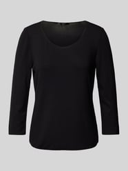 Longsleeve mit 3/4-Arm Modell 'Kirosa soft' von Someday Schwarz - 2