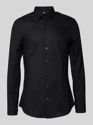 Super Slim Fit Businesshemd aus Popeline von Jake*s - 10