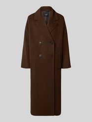 Relaxed fit lange jas van een mix van wol en alpaca, model 'ZUFOLO' van Weekend Max Mara - 16