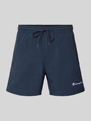 Spodenki kąpielowe o kroju regular fit z wyhaftowanym logo od CHAMPION - 12