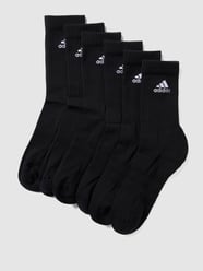 Socken im 6er-Pack von ADIDAS SPORTSWEAR Schwarz - 28