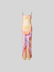 Maxikleid mit abnehmbaren Träger von Rabanne Pink - 5