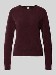 sweter w kroju regular fit z mieszanki bawełny model 'LISA' od Brax - 17