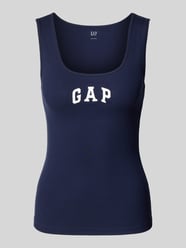 Tanktop met labelprint van GAP - 6