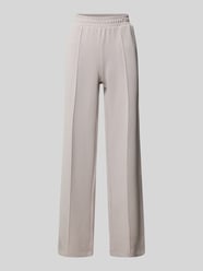 Straight Leg Sweatpants mit fixierten Bügelfalten von Christian Berg Woman Beige - 14