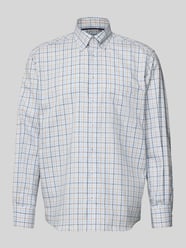 Comfort fit zakelijk overhemd van katoen met kentkraag van ETERNA - 28