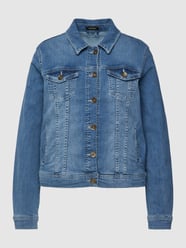 Jeansjacke mit Brusttaschen von More & More Blau - 32