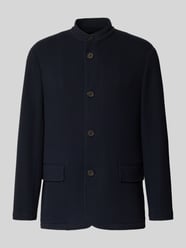 Slim Fit Sakko mit Stehkragen und Pattentaschen von Emporio Armani - 6