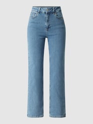 Straight Fit High Waist Jeans aus Bio-Baumwollmischung Modell 'Emine'  von Selected Femme Blau - 17