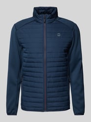 Steppjacke mit Label-Print Modell 'MULTI' von Jack & Jones Blau - 9