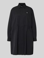 Taliowana sukienka koszulowa z czystej bawełny od Polo Ralph Lauren - 48