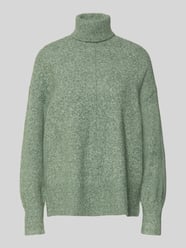 Golf o kroju regular fit z bocznymi rozcięciami model ‘DOFFY’ od VERO MODA - 34