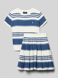 regular fit trui en rok van puur katoen in set van Polo Ralph Lauren Teens - 11