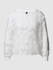 Blouse met etskanteffect van Marc Cain Wit - 48