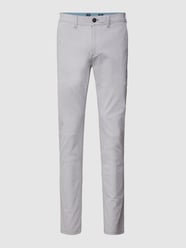 Slim Fit Chino mit Stretch-Anteil von MCNEAL Grau - 29