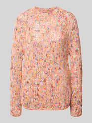 Regular fit pullover met scheerwol in tricotlook van Rich & Royal - 12