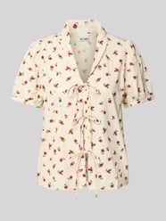 Bluzka o kroju regular fit z wiązaniem model ‘ROSEY’ od ICHI - 17