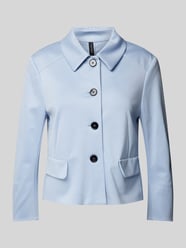 Blazer mit Knopfleiste von Marc Cain Blau - 31