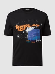 T-Shirt mit Print von Replay Schwarz - 15