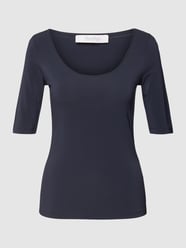 T-shirt met ronde hals, model 'UBALDO' van MaxMara Leisure Blauw - 3