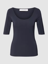 T-Shirt mit Rundhalsausschnitt Modell 'UBALDO' von MaxMara Leisure Blau - 35