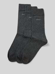 Socken mit Label-Stitching von JOOP! Collection Grau - 44