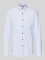 Koszula biznesowa o kroju slim fit z kołnierzykiem typu kent model ‘Hank’ od BOSS - 45