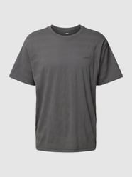 T-Shirt mit Label-Stitching von Levi's® Grau - 40