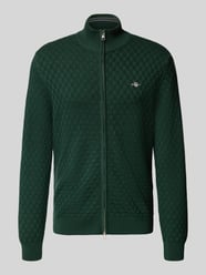 Strickjacke mit Strukturmuster von Gant - 48