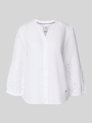 bluzka koszulowa o kroju regular fit z czystego lnu model 'VELIA' od Brax - 1