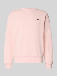Regular Fit Sweatshirt aus Baumwoll-Mix von Lacoste Pink - 5